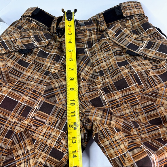 Turbine Boardwear Ski Snow Pants Size M Very Nice EUC Pockets Galore Cozy Warm - Picture 15 of 17
